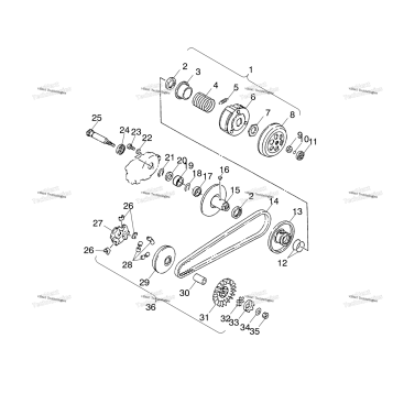 DRIVE PULLEY A02EA09CA/CB/CC