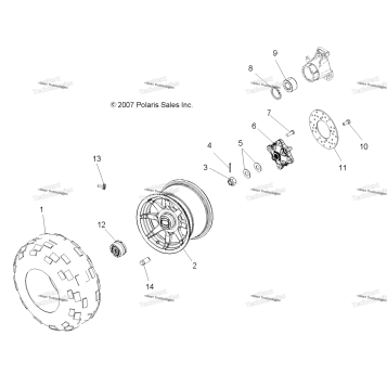 WHEELS, REAR