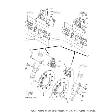 FRONT BRAKE CALIPER