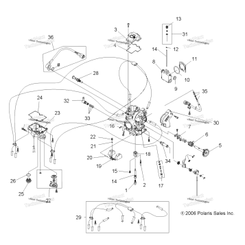 ENGINE, CARBURETOR