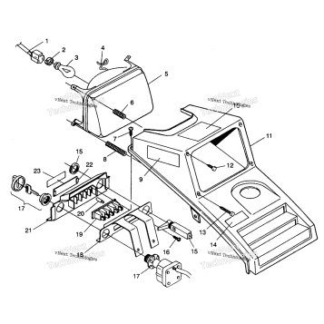 HEADLIGHT ASSEMBLY TRAIL BOSS