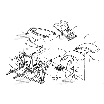 FRONT CAB ASSEMBLY 4X4 300