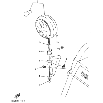 HEADLIGHT (ALTERNATE PART)