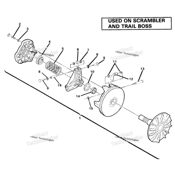 DRIVE CLUTCH ASSEMBLY