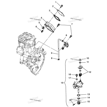 OIL PUMP 6X6 400L
