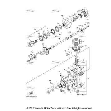 CRANKSHAFT & PISTON