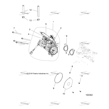 ENGINE, THROTTLE BODY