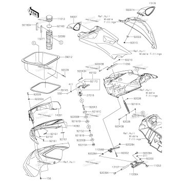 HULL FRONT FITTINGS
