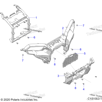BODY, FRONT BUMPER & MOUNTING