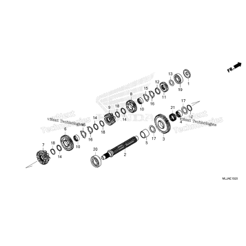 TRANSMISSION (COUNTERSHAFT)