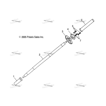 WHEELS, REAR AXLE