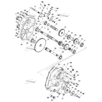 GEARCASE ASSEMBLY 4X4