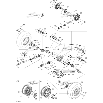 DRIVE SYSTEM, REAR