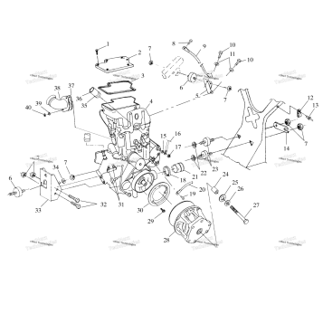 ENGINE MOUNTING