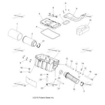 ENGINE, AIR INTAKE SYSTEM