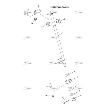 STEERING POST