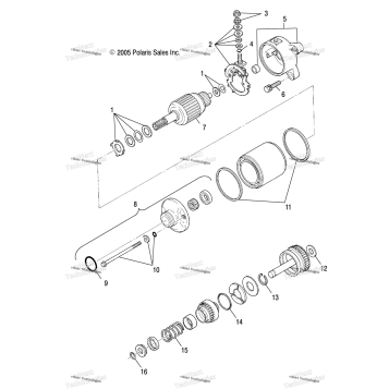 STARTING MOTOR