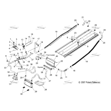 ENGINE, COOLING SYSTEM