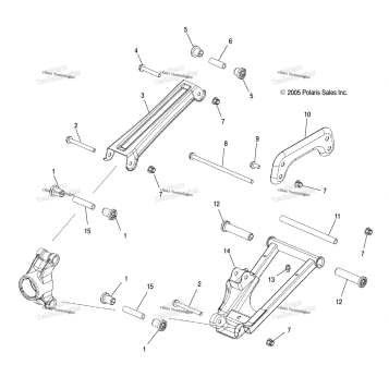 SUSPENSION, REAR /LD27FB