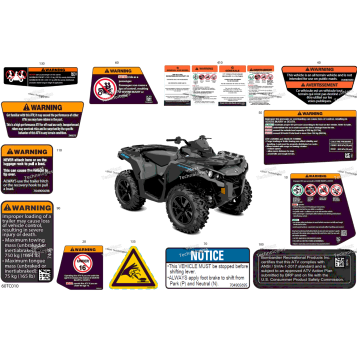 BODY - WARNING DECALS