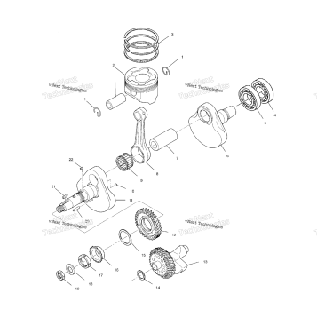 CRANKSHAFT & PISTON /AB