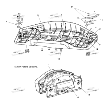 BODY, SEAT, PASSENGER, BOTTOM