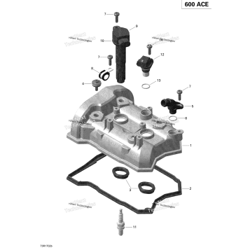 VALVE COVER - 600 ACE