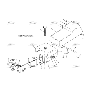 SEAT & GAS TANK /BE