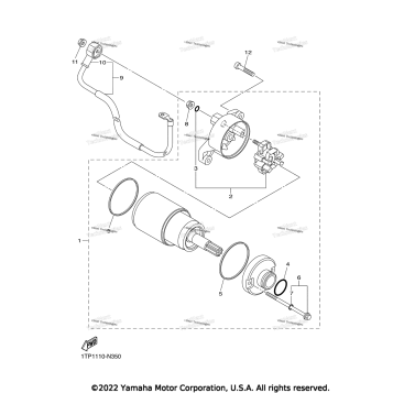 STARTING MOTOR