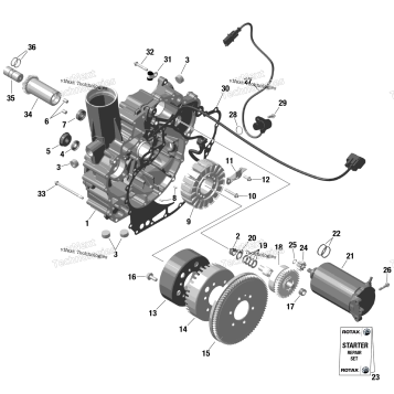 ROTAX - MAGNETO AND ELECTRIC STARTER