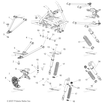 SUSPENSION, FRONT