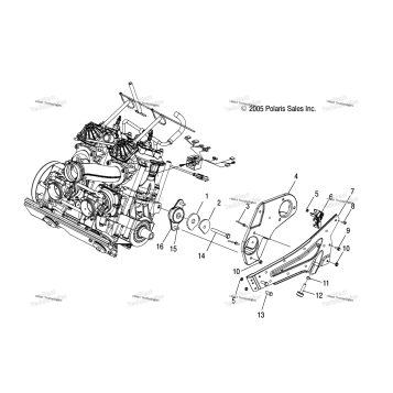 ENGINE MOUNTING LH