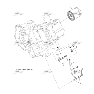ENGINE, OIL FILTER