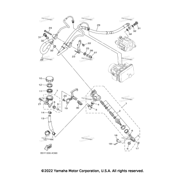REAR MASTER CYLINDER
