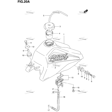 FUEL TANK (MODEL K1)