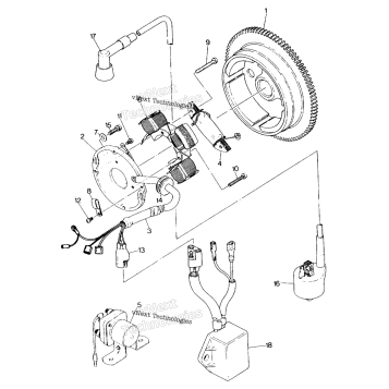 MAGNETO ASSEMBLY TRAIL BOSS