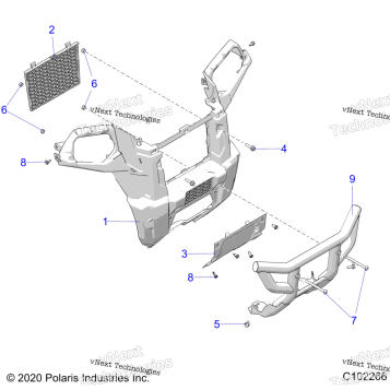 BODY, FRONT BUMPER