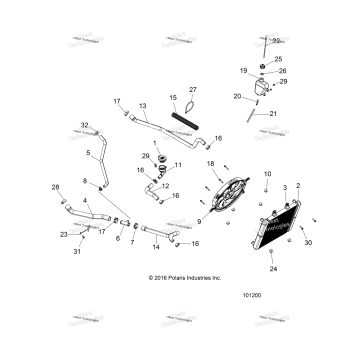 ENGINE, COOLING SYSTEM