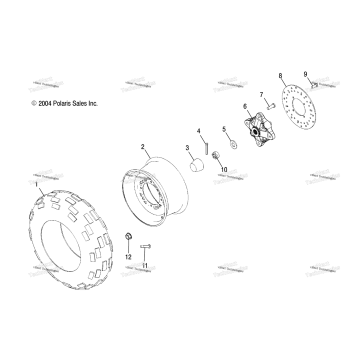 WHEEL, FRONT /AB/AC