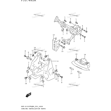 COWLING INSTALLATION PARTS