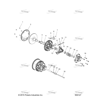DRIVE TRAIN, CLUTCH, PRIMARY