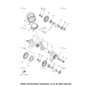 CRANKSHAFT & PISTON
