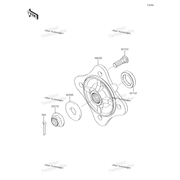 REAR HUBS/BRAKES