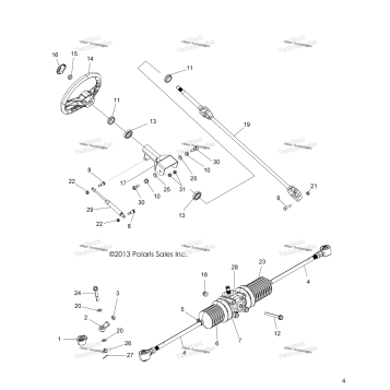 STEERING, STEERING ASM. A16DAA57A5/A7/L2
