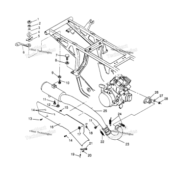EXHAUST SYSTEM SPORT 400L