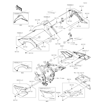 SIDE COVERS/CHAIN COVER