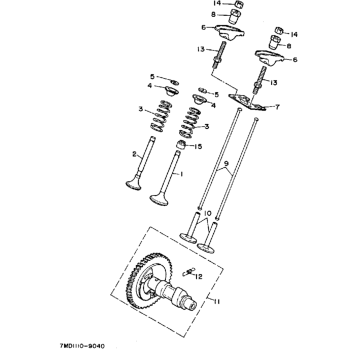 CAMSHAFT VALVE EF5000EA