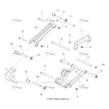 SUSPENSION, REAR