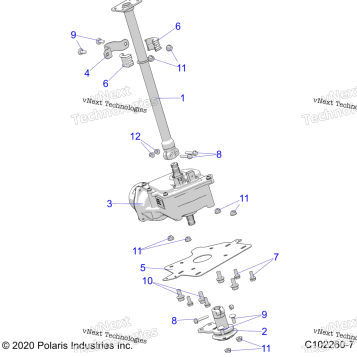 STEERING POST & EPS