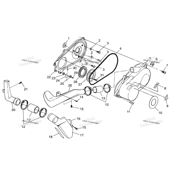 CLUTCH COVER XPRESS 300